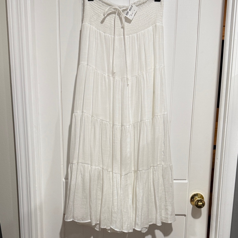 NWT White Maxi Skirt